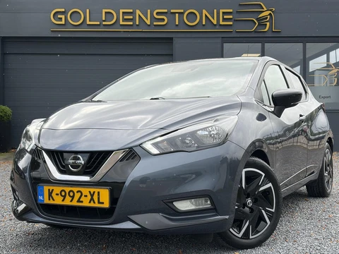 Nissan Micra 1.0 IG-T N-Design ✓Carplay✓Trekhaak✓Navi✓Airco✓Cruise✓Rijstrooksensor✓Pdc✓Lm velgen✓4 E