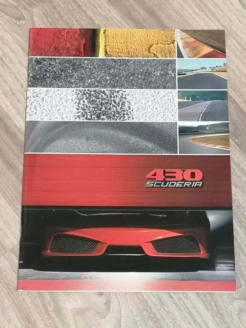 Brochures/catalogi - 430 Scuderia model - Ferrari