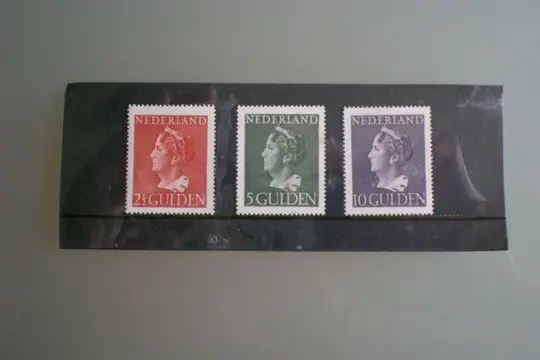 Nederland 1946 - Koningin Wilhelmina - NVPH 347, 348, 349