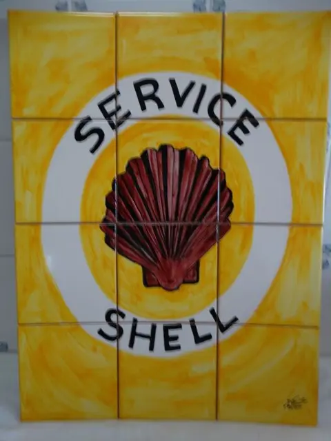 Bord - Shell azulejo tile