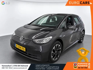Volkswagen ID.3 Pro 58 kWh SOH 91% Navigatie Apple CarPlay Android Auto Parkeerhulp Adaptive Cruise 