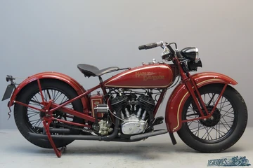 Harley-Davidson 1929 model DL 742 cc 2 cyl sv 3610