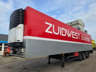 Schmitz SKO 24 - SAF Axles - Disc brakes - 3-assige koeloplegger - Liftas - Carrier Maxima 1300 koel