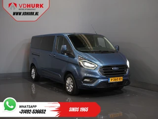 Ford Transit Custom 2.0 TDCI 170 pk Aut. L2 Limited DC Dubbel Cabine MARGE Bi-Xenon/ 2x schuifdeur/ 