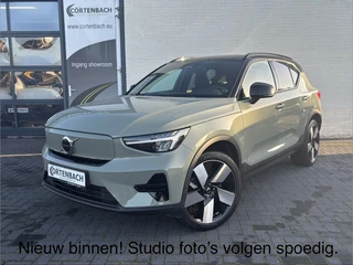 Volvo XC40 Recharge Twin Plus 82 kWh | Zwenkbare trekhaak | Adaptieve cruise | Blis | Sage Green Met