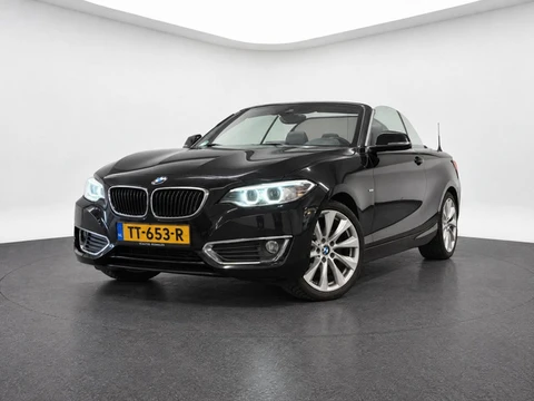 BMW 2-serie Cabrio 218i M Sport (LED, CRUISE, NAVI, LEDER, STOELVERWARMING, SENSOREN)