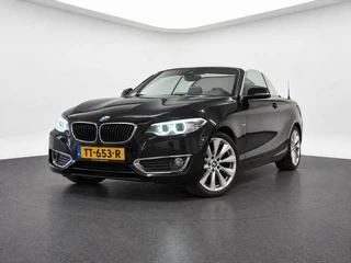 BMW 2-serie Cabrio 218i M Sport (LED, CRUISE, NAVI, LEDER, STOELVERWARMING, SENSOREN)