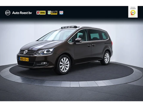 Volkswagen Sharan 2.0 TSI 220Pk Dsg 7p HIGHLINE PANO | MEMORY | XENON | LEDER | CAMERA | ACC | STOEL