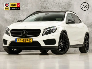 Mercedes-Benz GLA 180 AMG Night Edition Plus Automaat (GROOT NAVI, LEDER/ALCANTARA, GETINT GLAS, SPO