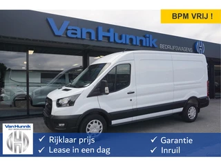 Ford Transit 350L 130PK L3H2 BPM Vrij!! Airco, Cruise, Laadruimte pakket! NR. J437*