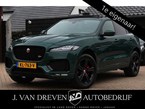 Jaguar F-Pace 3.0 S/C S Sport First Edition AWD - 1e eig / pano / cruise / elek verw stoelen / V6!