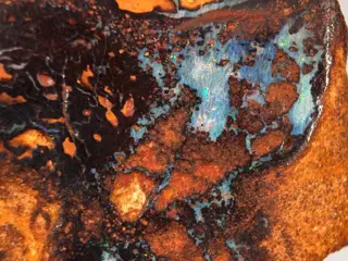 Cts 100.0 Natuurlijke Australische ruwe Boulder Opaal -