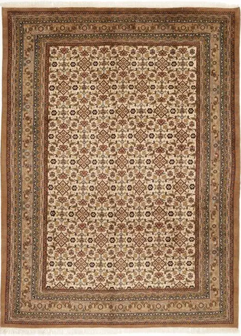Original Indo Sarough Teppich Feine Wolle - Tapijt - 385 cm