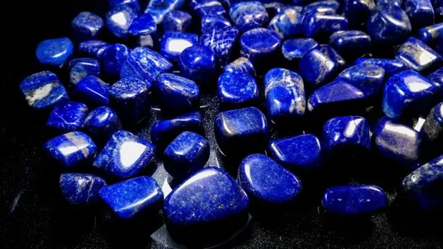 Lapis Lazuli Nuggets - getrommeld - 3×2×2 cm - 1.7 kg - (91)