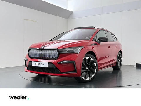 Škoda Enyaq iV 80 Sportline | 204 PK | SoH 92% | Adaptive Cruise Control | Panoramadak | 360 graden 