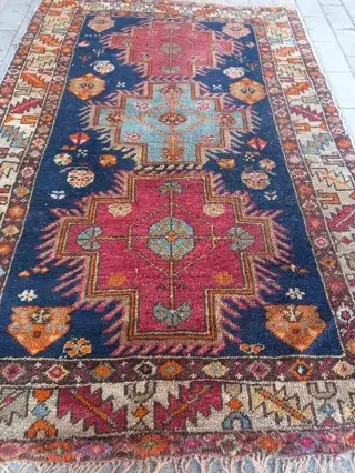 Antiquecaucasian lesghi - Tapijt - 110 cm - 106 cm