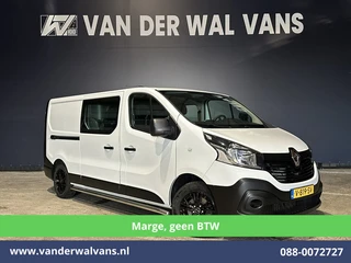 Renault Trafic 1.6 dCi L2H1 **MARGE, geen BTW** Dubbele cabine Euro6 Airco | 6-Zits | Navigatie | Ca