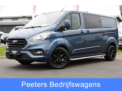 Ford Transit Custom 300 2.0 TDCI L2H1 Limited DC Adaptieve Cruise, Camera, Cruise, 2 x Schuifdeur, 1