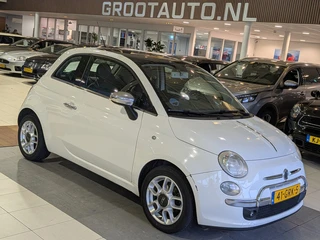 Fiat 500 1.2 Lounge Panoramadak, Airco, Trekhaak, Stuurbekrachtiging