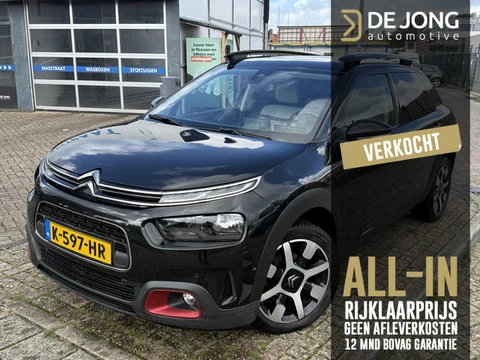 Citroen C4 Cactus 1.2 PureTech Shine ALL-INRIJKLAARPRIJS/Lederen bekleding/Camera/Sensoren rondom