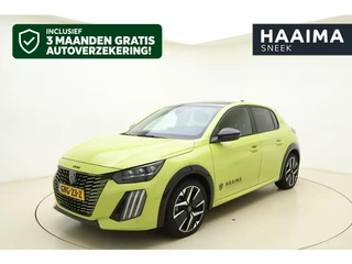 Peugeot e-208 EV GT 51 kWh 16% Bijtelling | 400+ km Actieradius WLTP | Panorama Dak | Navigatie | Ca