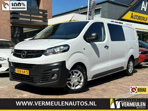 Opel Vivaro 2.0 Diesel 145PK L3H1 DC Dubbele Cabine 6-Pers. + Airco/ Cruise/ Navi/ CarPlay/ Trekhaak