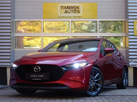 Mazda 3 2.0 SkyActiv-G 120pk Aut. *Dealer-OH/Navi/LED/Stuurverwarming*
