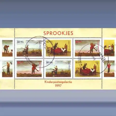 Kinderzegels (blok) (1997)