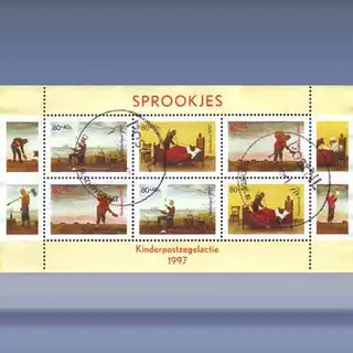 Kinderzegels (blok) (1997)