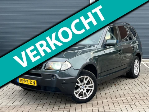BMW X3 2.5i Executive AUTOMAAT 6 CILINDER IN LIJN NETTE AUTO MOOI GROEN