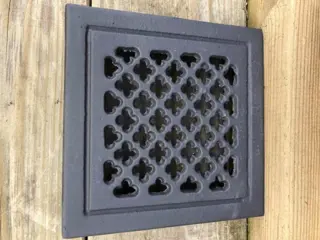 Ventilatierooster vierkant, openhaard , rooster