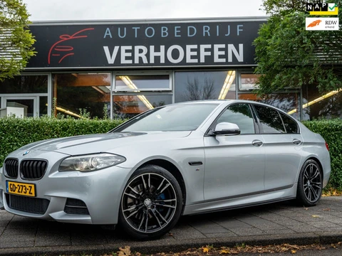 BMW 5-serie 520i | VOLLEDIG M-SPORT | AUTOMAAT | ALCANTARA M STOELEN | AUTOMAAT | NAP KM / ORG NL | 