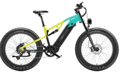LANKELEISI RV800 Electric Bike 26*4.0'' Wheel 48V 750W