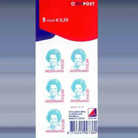 Beatrix &euro; 0,39 (2002)