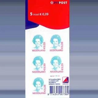 Beatrix &euro; 0,39 (2002)