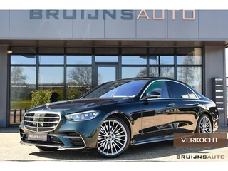 Mercedes-Benz S-klasse 400d 4MATIC AMG Line EMERALD GREEN|BTW|Panoramadak