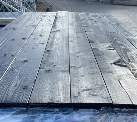 Tuinplank zwart vuren 16 x 140 x 1800 mm