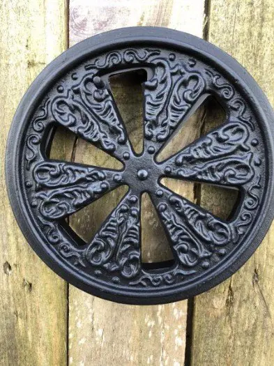 Verstelbaar luchtrooster, openhaard, rooster kachel , rond