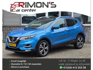 Nissan Qashqai 1.3 DIG-T N-Motion Automaat 12 M Garantie Pano Navi Camera