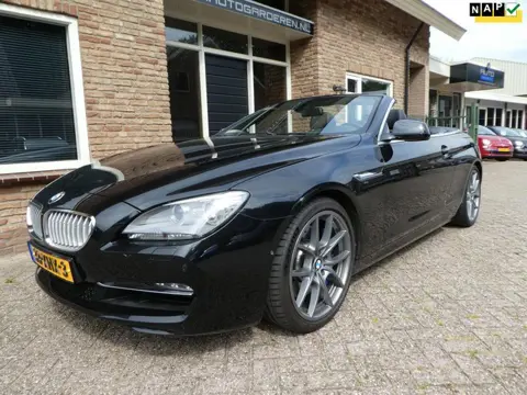 BMW 6-serie Cabrio 650i High Executive Automaat / Leder / Head Up / Navi