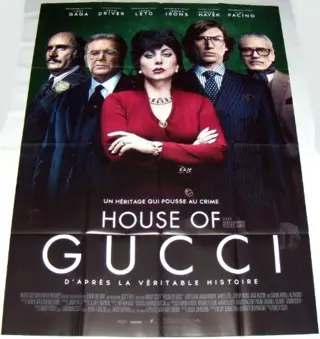 HOUSE OF GUCCI FRANSE filmposter.
