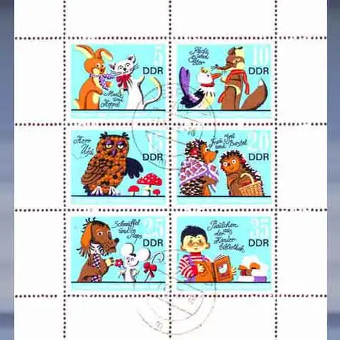 Figuren des Kinderfernsehens... (28-nov-72)