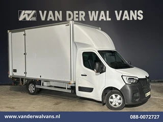 Renault Master 2.3 dCi 164pk Bakwagen 232cm Hoog Laadklep Zijdeur 21m3 KUUB Euro6 Airco | Navigatie 