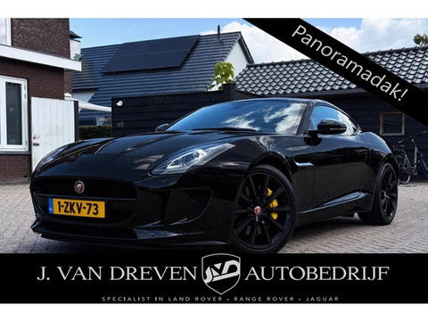 Jaguar F-Type 3.0 V6 S/C Coupé - Carplay, Navi, Cruise, Stoel-stuur verw. Elek verstelb. stoelen, Pa
