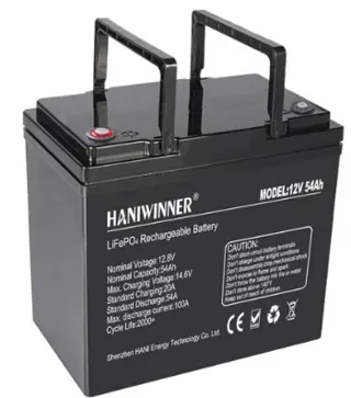 HANIWINNER HD009-07 12.8V 54Ah LiFePO4 Lithium Battery
