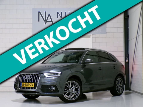 Audi Q3 2.0 TFSI Quattro S Line "Automaat" 2X S-Line Pano Stoelverwarming Xenon-LED 19"Velgen Naviga