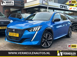 Peugeot E-208 EV 50kWh 136PK 3-F GT Pack + 17"/ Navi/ Clima/ Ad.Cruise/ Pano/ Full-LED/ CarPlay/ Sto