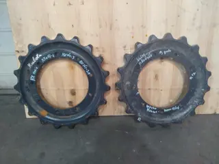 Sprockets passend voor Kubota , Volvo , Wacker Neuson