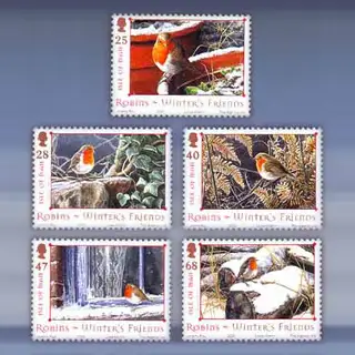 Kerst, Roodborstjes (2004)