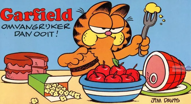 Jim Davies ~ Garfield Omvangrijker dan ooit!